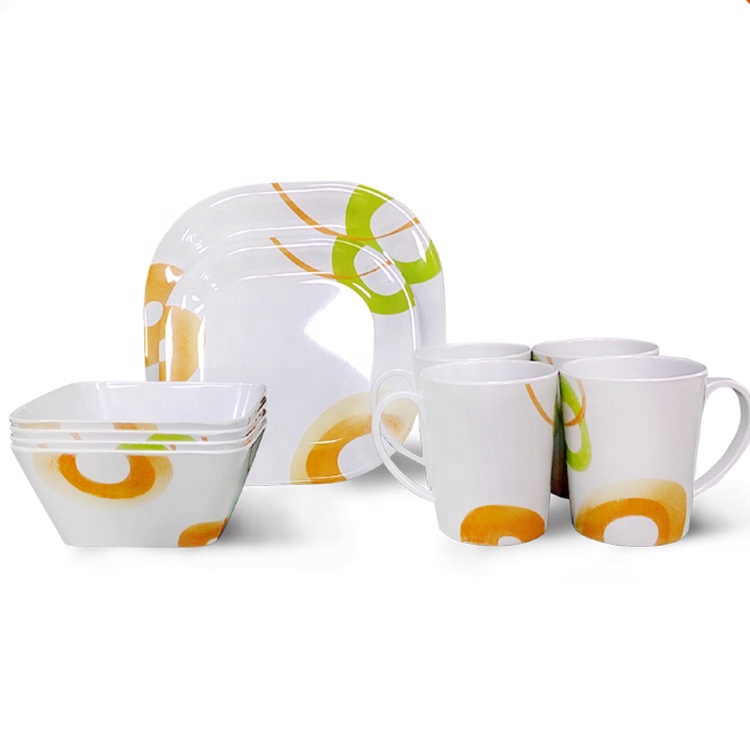 Bowls Plastic Dinner Sets For Caravans Campfire Melamine Nautical