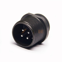 Connecteur circulaire robuste MS3101A18-10P MS3101A18-10S à 4 broches, 500V 23A, prise filetée en ligne pour connexions de fils