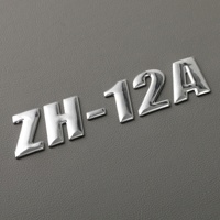 Autocollant de transfert personnalisé 3D or argent nom LOGO emballage personnalisé autocollant en métal personnalisé galvanoplastie