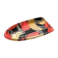 Sushi Boats Boîte à Sushi Jetable avec Couvercle Plateau à Sushi Conteneur Alimentaire Dip Party Supplies Restaurant ou Maison