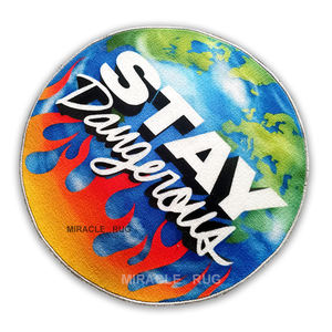 Tapis à disque personnalisé avec tapis <span class=keywords><strong>de</strong></span> salon moderne Tapis imprimé <span class=keywords><strong>de</strong></span> <span class=keywords><strong>jeux</strong></span> vidéo personnalisé avec logo cd - Product Image 2