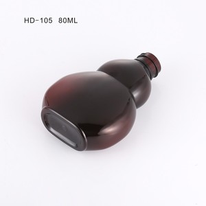 HD-105 Flacon pulvérisateur en forme de gourde marron de 80 ml pour distributeur de savon liquide - Product Image 1