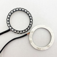 Hot RGB Coloré Changeant Chasing Round Halo Anneaux Haute Qualité Voiture Angel Eyes Lumières pour E36 E39 E46