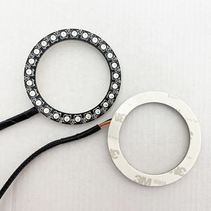 Hot RGB Coloré Changeant Chasing Round Halo Anneaux Haute Qualité Voiture <span class=keywords><strong>Angel</strong></span> <span class=keywords><strong>Eyes</strong></span> Lumières pour E36 E39 <span class=keywords><strong>E46</strong></span> - Product Image 4