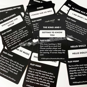 Fabricants <span class=keywords><strong>de</strong></span> jeux <span class=keywords><strong>de</strong></span> cartes personnalisés pour couples, jeux <span class=keywords><strong>de</strong></span> cartes musicaux solo avec 100 cartes et règles - Product Image 5