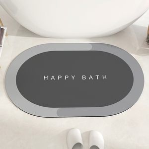 Sợi Nhỏ Mô Hình Rắn Nhanh Chóng Làm Khô Tắm <span class=keywords><strong>Mat</strong></span> Hộ Gia Đình Các Mặt Hàng Nước Hấp Thụ Mềm Diatomite <span class=keywords><strong>Mat</strong></span> Cho Phòng Tắm - Product Image 2