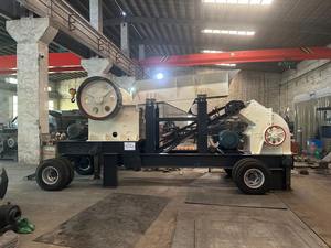 Concasseur mobile combiné à moteur AC haute capacité Hengtong, concasseur à mâchoires et à marteaux, ligne de production de sable, fournisseur chinois, prix bas - Product Image 3