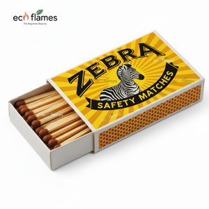 Cartón colorido personalizado respetuoso con el medio ambiente duradero cerillas hogar vela cigarro India fabricante al por mayor impresión a granel - Product Image 1