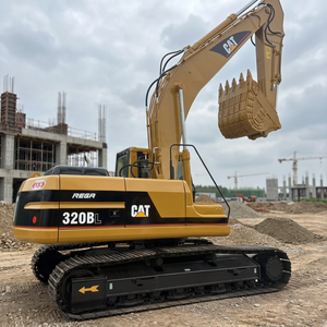 รถขุดตีนตะขาบ CAT 320BL มือสอง ขนาดใหญ่ รางยาว พร้อมลูกกลิ้งราง 8 ตัว น้ำหนัก 20 ตัน รถขุด Caterpillar ของแท้ - Product Image 1