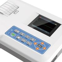 Máquina de EKG veterinaria portátil Electrotelegraph USB 12 Lead ECG Monitor