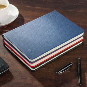 Cuaderno de negocios de cuero PU impreso personalizado A5/B5, planificador de oficina ejecutiva Premium, diario de reuniones corporativas - Product Image 1