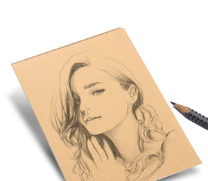 400g 300g 250g White Black Brown Handmade Virgin Wood Pulp Inkjet Printing A3 A4 Sheet Cardboard Craft Drawing <strong>Art</strong> Kraft <strong>Paper</strong> - Product Image 4