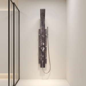 Modernes Edelstahl-Hotel-Wandmontiertes Duschsystem mit SPA-Massageplatten Einfache Installation - Product Image 1