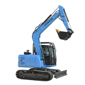 Professional Manufacturing COUGARS CG75F 7.5 Ton Hydraulic Excavator Equipment Machinery Of Building Excavator