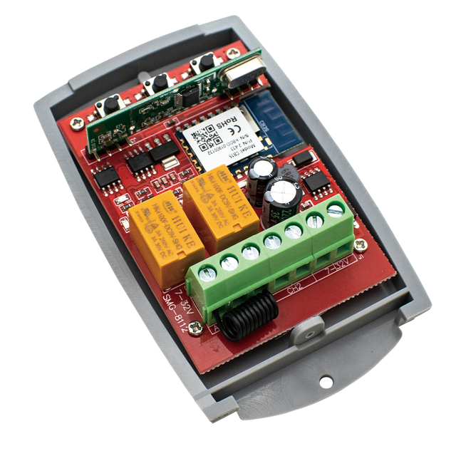 433Mhz Smart Home 2 Ch Wireless Relay RF Remote Control Switch 12v Transmitter and Receiver