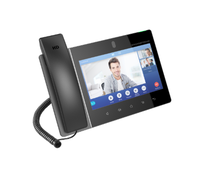 Grandstream GXV3380 Telepon Video IP Layar Sentuh 8 Inci 16 SIP Kamera 2MP 2GE PoE+ WiFi Perangkat Panggilan Video Kantor