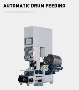 Machine de filetage de prise étanche à commande par pédale semi-automatique machine d'insertion de joints étanches à l'eau