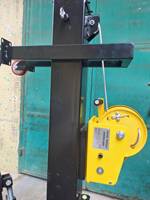 Fabricante 2,2-6,5 Altura 250kg Carga Truss Tower Lift Altavoz Iluminación Soporte de mano Crank Line Array Plegable para boda