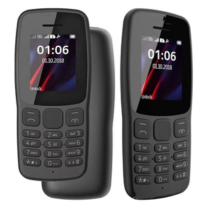 โทรศัพท์มือถือรุ่น 106 แบบดั้งเดิม ขายส่ง รองรับ 2G GSM สองซิม สองสแตนด์บาย ปลดล็อคแล้ว หน้าจอ 1.<span class=keywords><strong>8</strong></span> นิ้ว แบตเตอรี่ 800mAh พร้อมไฟฉาย ปุ่มกดง่าย - Product Image 2