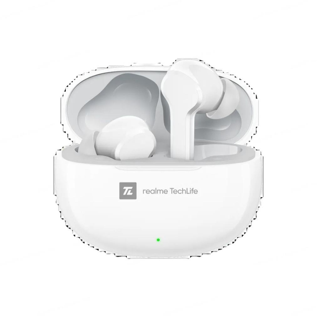 New Realme TechLife Buds Wireless Earphone Active Noise Cancelling PX5 Waterproof Headset