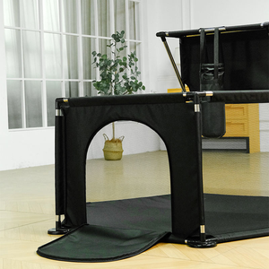 Parque de juegos personalizado para bebés con saco de boxeo y portería de fútbol, centro de actividades de seguridad para niños de alta resistencia, valla de juegos para interiores al por mayor - Product Image 3