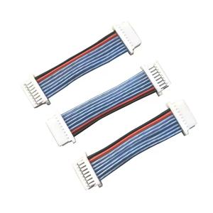맞춤형 실리콘 와이어 하네스, JST-SH 1.0mm 피치 2-9핀 듀얼 수형 커넥터(사전 크림핑된 터미널 포함) RC 드론용 - Product Image 1