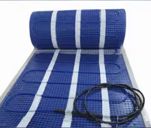 Tapis chauffant pour sols industriels, double cœur, câble de 0,5 m, diamètre 4-5,0 mm, matériau PVC résistant à l'eau, garantie 1 an, appartement, hôtel - Product Image 1