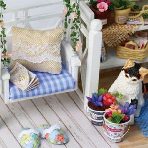 ไดอารี่แมวบ้าน DIY ของขวัญวันเกิดสุดสร้างสรรค์สำหรับแฟนสาว ชุดสร้างบ้านจำลอง DIY HOME - Product Image 5