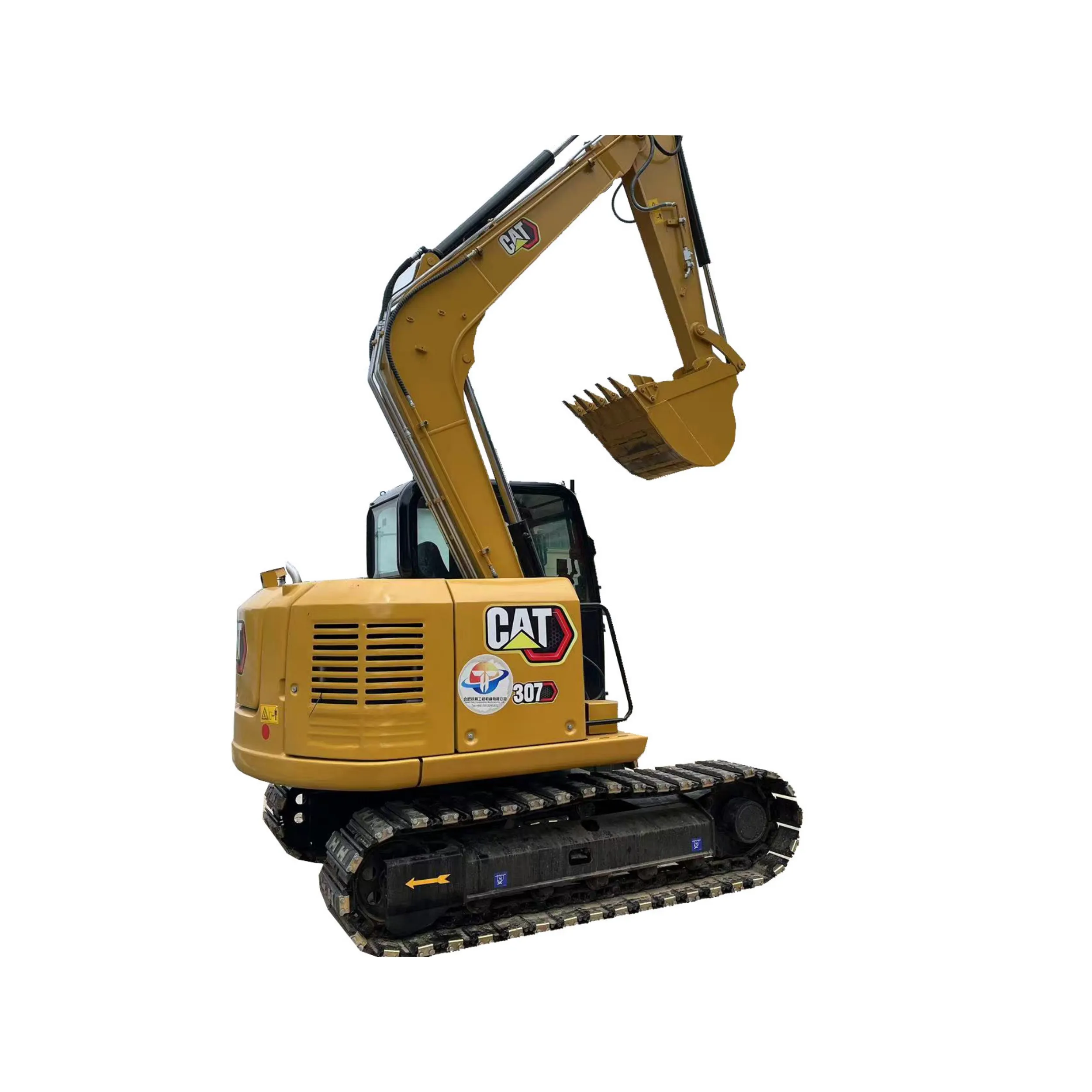 Impor kualitas baik Multi fungsi bekas mesin ekskavator Mini 7 Ton buatan Cat Caterpillar 307E ekskavator