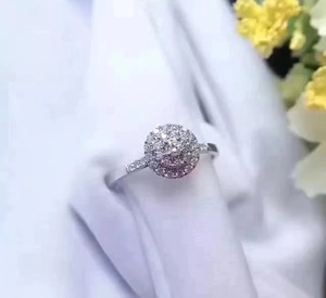 Joyería <span class=keywords><strong>de</strong></span> la boda <span class=keywords><strong>de</strong></span> oro Real <span class=keywords><strong>de</strong></span> 18K anillo <span class=keywords><strong>de</strong></span> diamante <span class=keywords><strong>de</strong></span> mujer anillo <span class=keywords><strong>de</strong></span> compromiso en oro blanco - Product Image 5