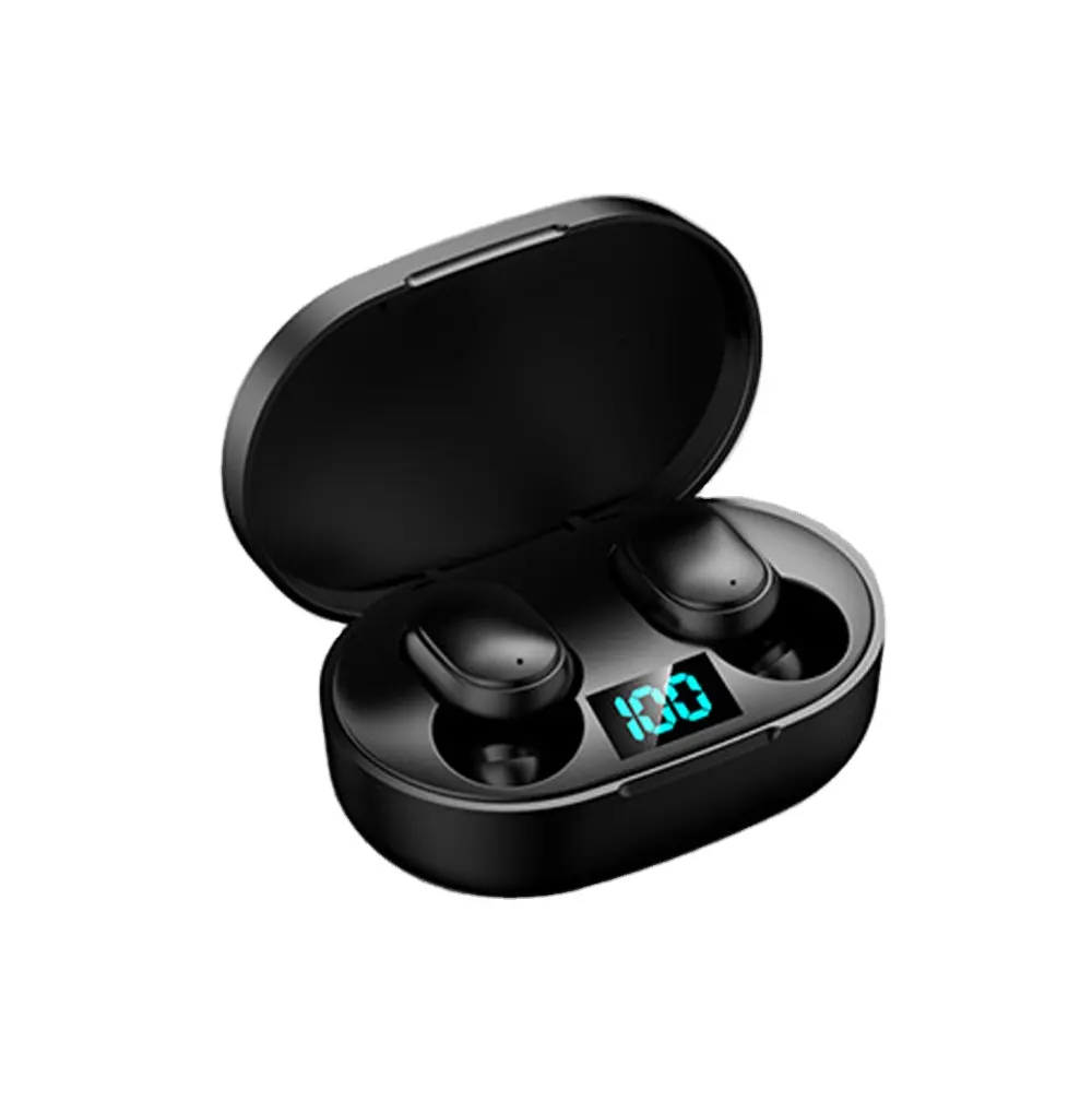 Wireless Bluetooth Earphones E6S TWS Stereo Sound Headphones Sport Noise Cancelling Mini Earbuds for Xiaomi Samsung Smart Phones