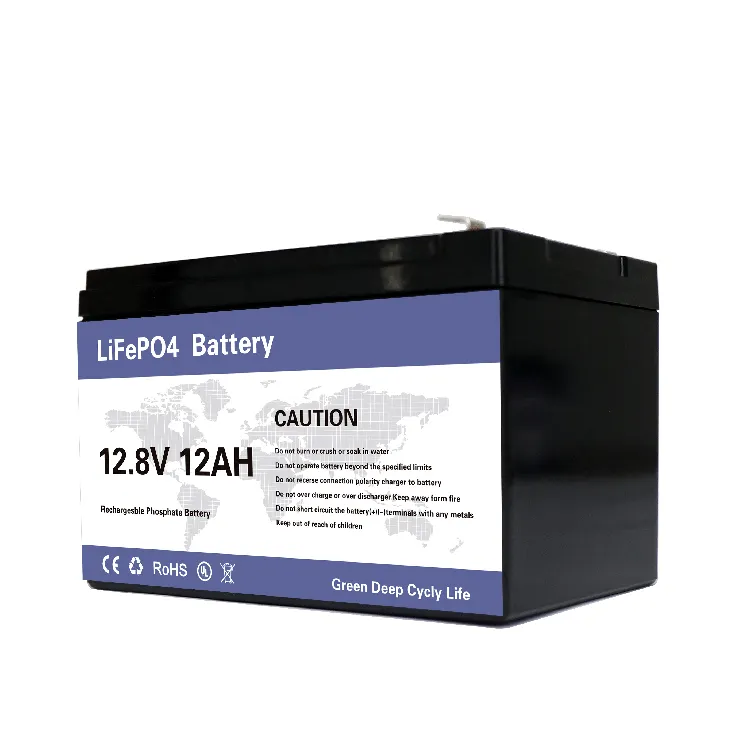 Venda direta da fábrica Lifepo4 20hr Bateria de Lítio 12v 12ah UPS Baterias para Reposição de Chumbo-Ácido