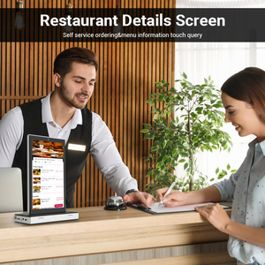 10.1inch Indoor Desktop Business Dual-Sided Capacitive Touch Screen Tablet PC POS Advertising Digital Signage Android Tablet - Product Image 1