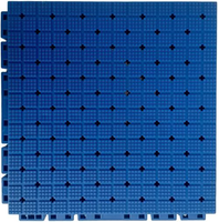 Dalles de sol en plastique emboîtables 3on3 DIY Dream Court pour terrain de sport, terrain de basketball pour jardin - Absorption des chocs, durable, 5 ans