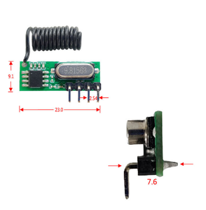 433MHZ/315MHZ télécommande radiofréquence sans fil module récepteur superhétérodyne faible puissance <span class=keywords><strong>rx480</strong></span> - Product Image 2