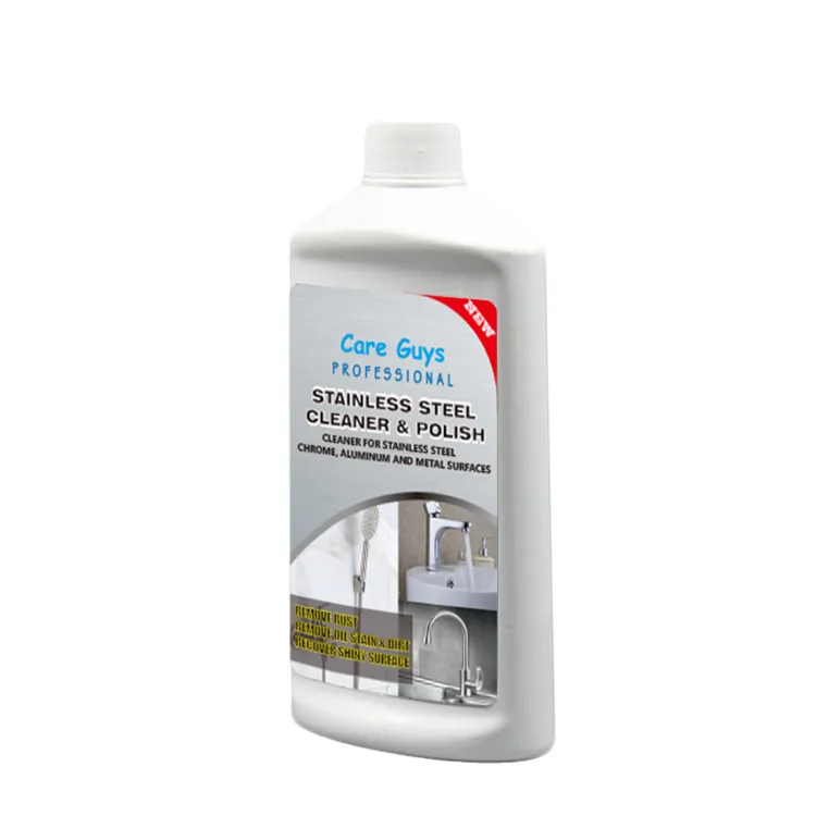 Hoge kwaliteit rvs reiniger en polish vloeistof cleaner voor rvs Chroom, aluminium en metalen oppervlakken.