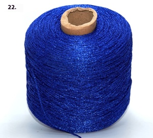 Fil à crocheter doré et argenté de haute qualité pour broderie, dentelle, bricolage, sacs, fil pailleté creux, tricot à la main, poupée métallique - Product Image 6