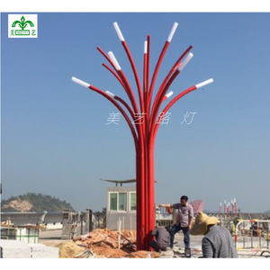 Éclairage paysager LED extérieur, lampadaire de place municipale, IP65, garantie 5 ans, source de lumière blanche - Product Image 2