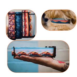 Grand collier de martingale de formation de ceinture en nylon de concepteur personnalisé avec boucle à pression rapide collier de tour de cou de chien sans traction pour grand chien - Product Image 3