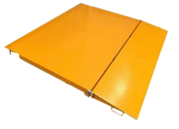 Rampe de conteneur pliable à auto-nivellement robuste de 6,5 T avec accès par poche pour fourche