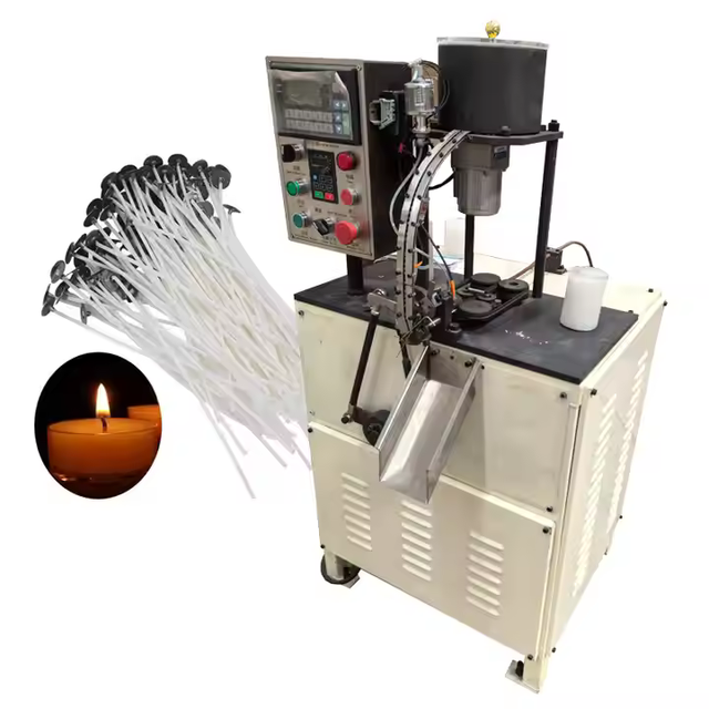 Factory Supply Braiding Candle Wick Making Machine Candle Cotton Wick Making Cutting Machine Wick Making Machine