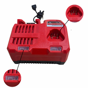 Chargeur rapide de remplacement OEM ODM 18V pour les batteries au lithium de la série MilWaukes M 12 M18, compatible avec Milwaukee - Product Image 4
