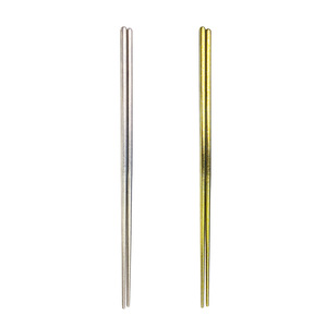 Pure <b>Titanium</b> Chopsticks Ice Crystal Silver Extra Long For Noodle Dishes Hot Pot Travel Outdoor Use - Product Image 5