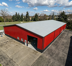 Edificio de Almacenamiento Industrial Prefabricado de Estructura de Acero Moderna - Product Image 1