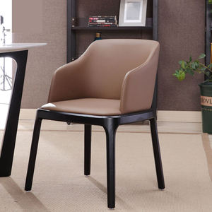 Silla de Comedor Moderna UPRS con Respaldo de Madera Maciza y Tapicería, con Reposabrazos, Apta para Hoteles, Restaurantes, Salones de Banquetes y Eventos - Product Image 2