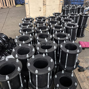 Accouplements flexibles d'accouplements de joint de <span class=keywords><strong>fonte</strong></span> malléable pour des tuyaux de PE de <span class=keywords><strong>PVC</strong></span> - Product Image 2