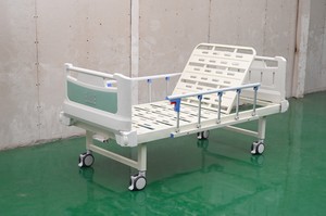 접이식 수동 병원 침대, 가정용 노인 이동식 침대 - Product Image 5