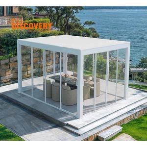 Pérgola de Aluminio Impermeable |   Pérgola Exterior <span class=keywords><strong>con</strong></span> Rejillas para Jardín, Patio, Proyectos Hoteleros - Product Image 5