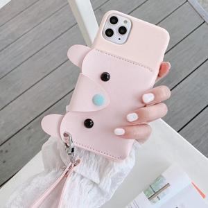 เคสกระเป๋าใส่เมาส์ซิลิโคนนิ่ม,เคสกระเป๋าสตางค์สำหรับ <span class=keywords><strong>Iphone</strong></span> <span class=keywords><strong>6</strong></span> 7 8 <span class=keywords><strong>Plus</strong></span> X XS XR MAX 11 Pro สำหรับ Samsung Galaxy S8 S9 S10 S20 - Product Image 2