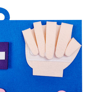 Juguetes Educativos de Fieltro para Niños Pequeños, Aprendizaje Temprano de Conteo, Números, Matemáticas, Inteligencia, Sensoriales - Product Image 4